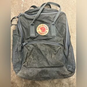 Fjallraven backpack very well loved